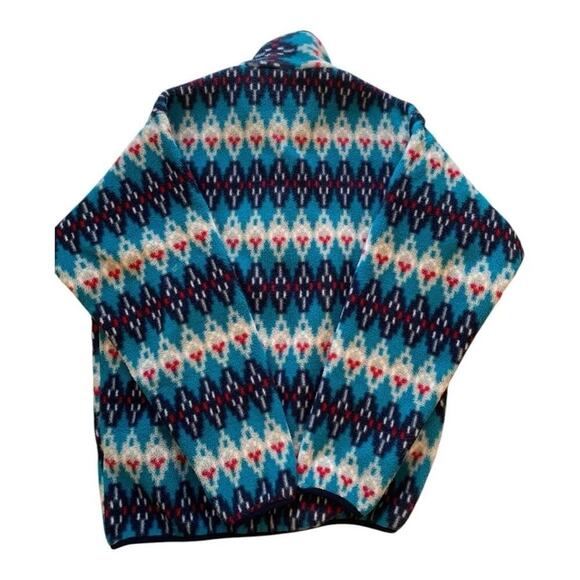 Patagonia Synchilla Snap-T Pullover Fleece Forest Carpet: Deep Sea Blue Men's S - Picture 3 of 5